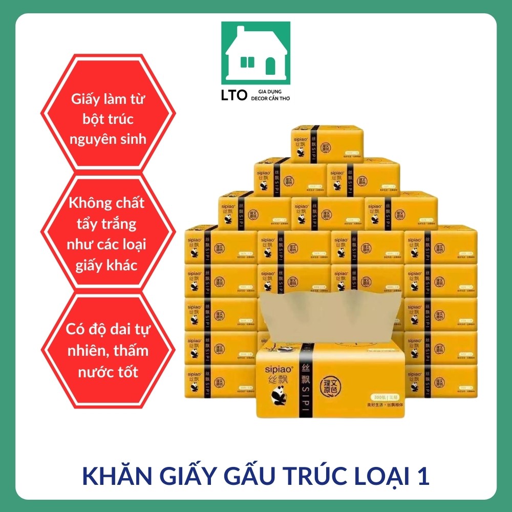 Giấy gấu trúc sipiao loại 1 xem kỹ ảnh thật