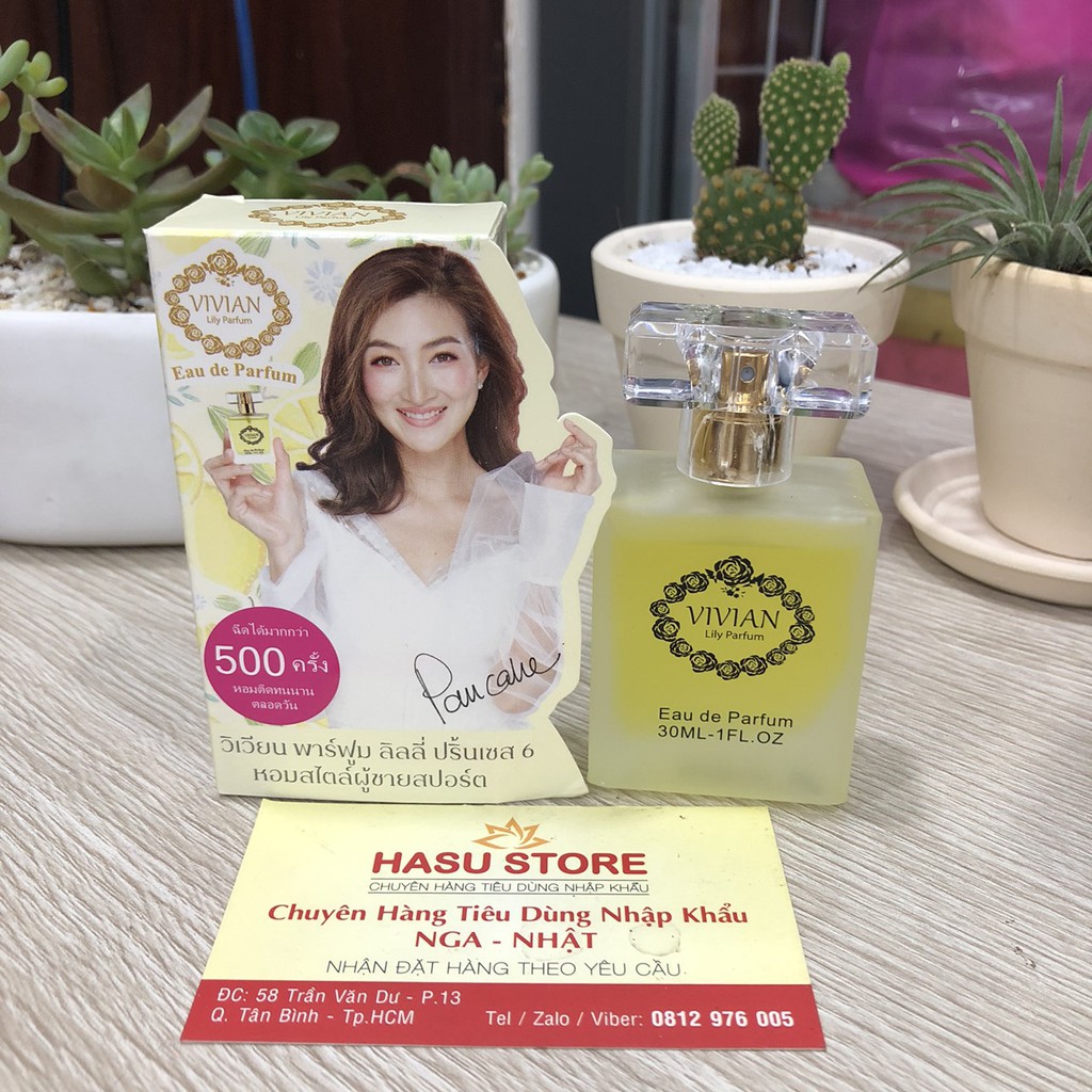 Nước Hoa Vivian Lily Perfum 30ml Thái Lan