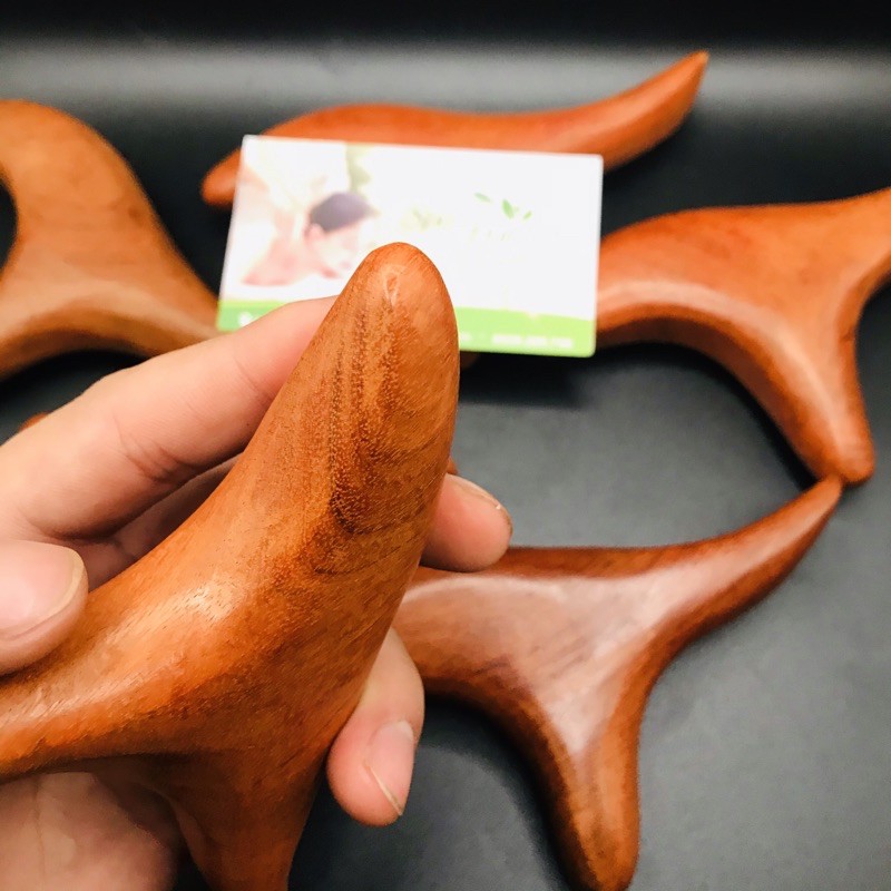 Ấn huyệt 3 chân bằng gỗ dùng cho body