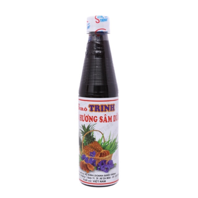 Sirô hương sâm dứa - chai 350ml
