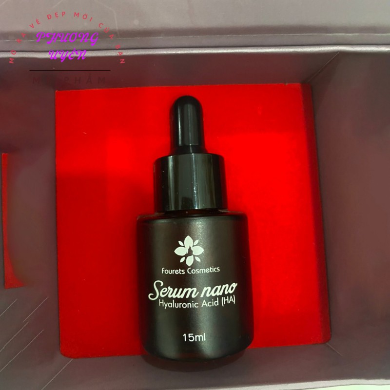 Serum Nano Hyaluronic Acid  -15ml ⚡CHÍNH HÃNG⚡ Kiềm Dầu Se khít lỗ chân lông Giữ nước Cấp nước Cấp ẩm làn da