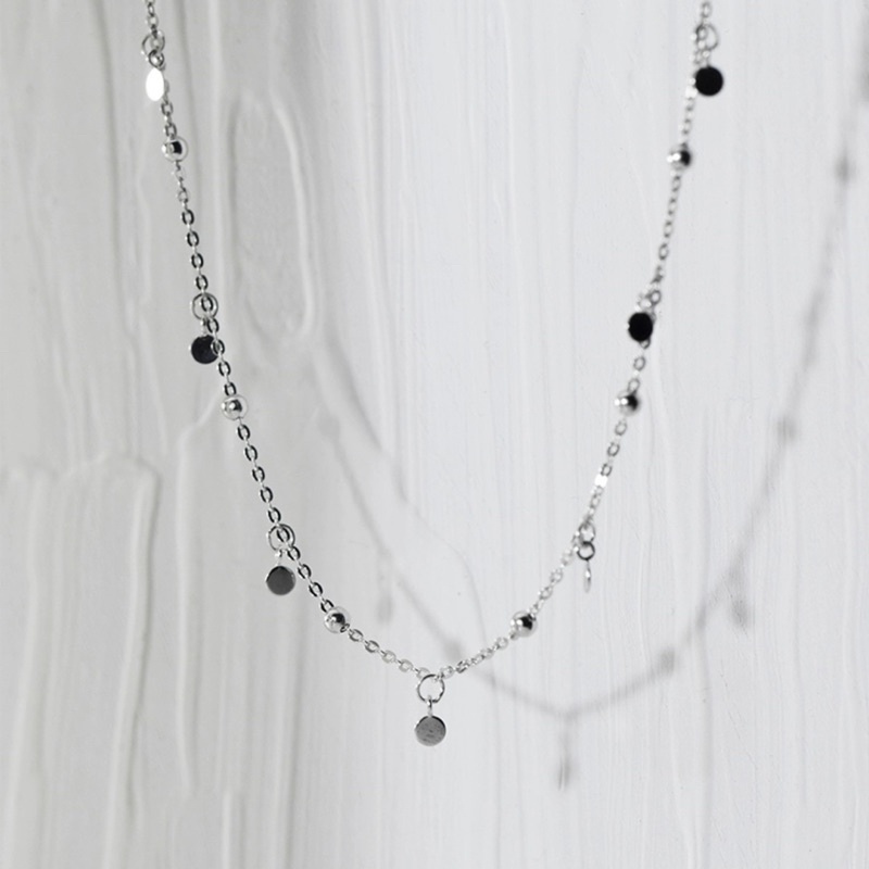 Choker bạc nữ cá tính, Dây chuyền bạc Ý 925 mạ vàng cao cấp DUYSON SILVER [DCXK43]