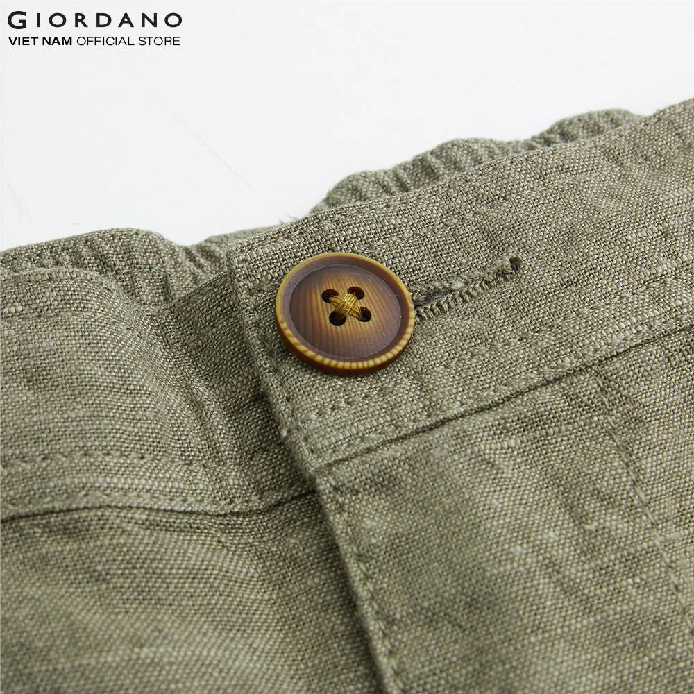 Quần Dài Linen Nam Giordano 01120218