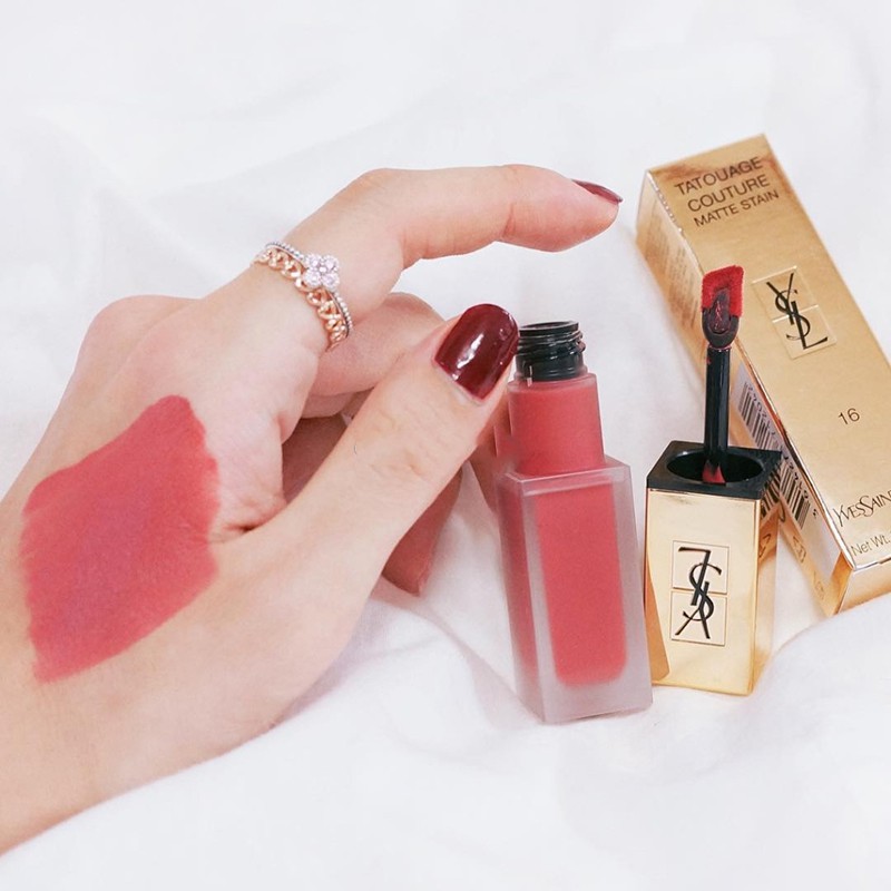 Son kem lì Yves Saint Laurent Tatouage Couture Liquid Matte Lip Stain