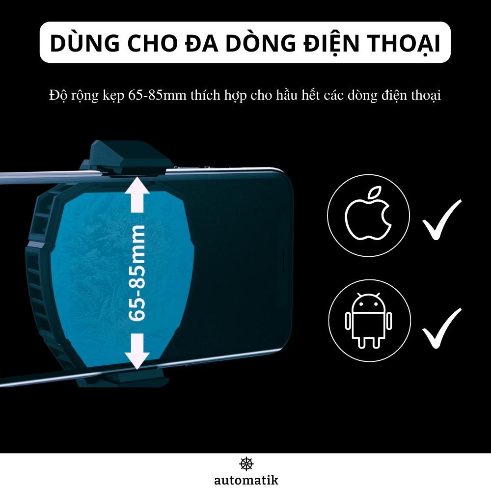 Quạt Tản Nhiệt Điện Thoại Sò Lạnh Làm Mát Memo Gaming LED DL01, DL05, DL07 - Automatik