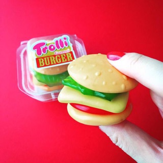 KẸO DẺO TROLLI MINI BURGER SET 20 GÓI
