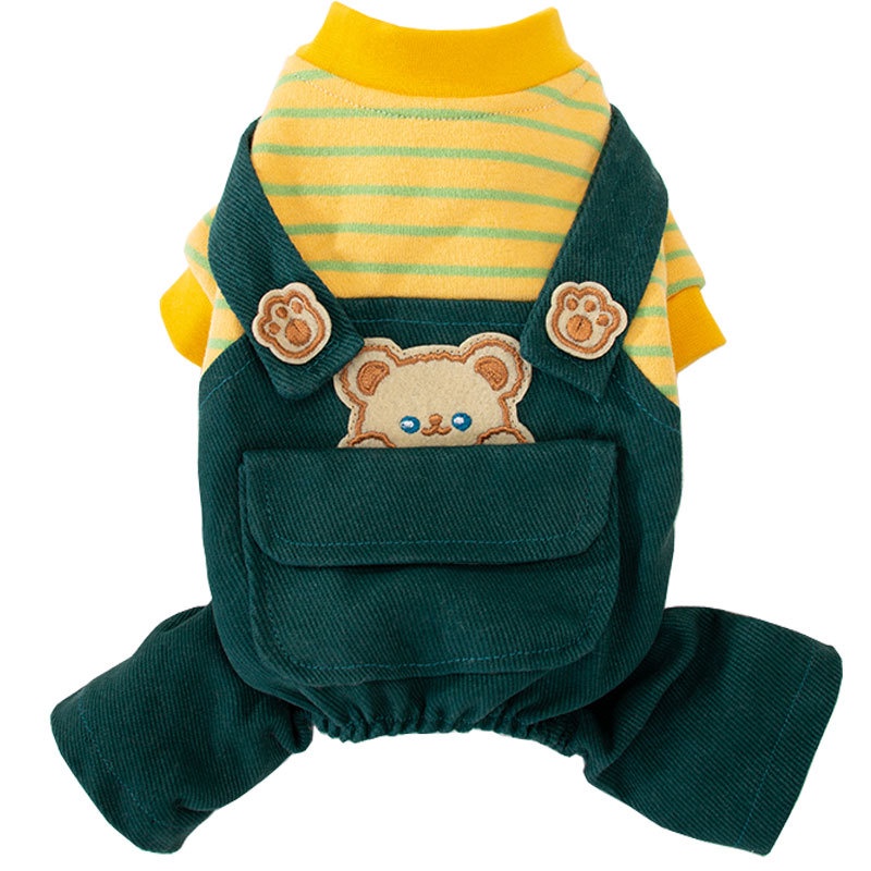 Áo Cho Chó Mèo, Quần Áo Cho Chó Mèo 4 Chân Hình Gấu