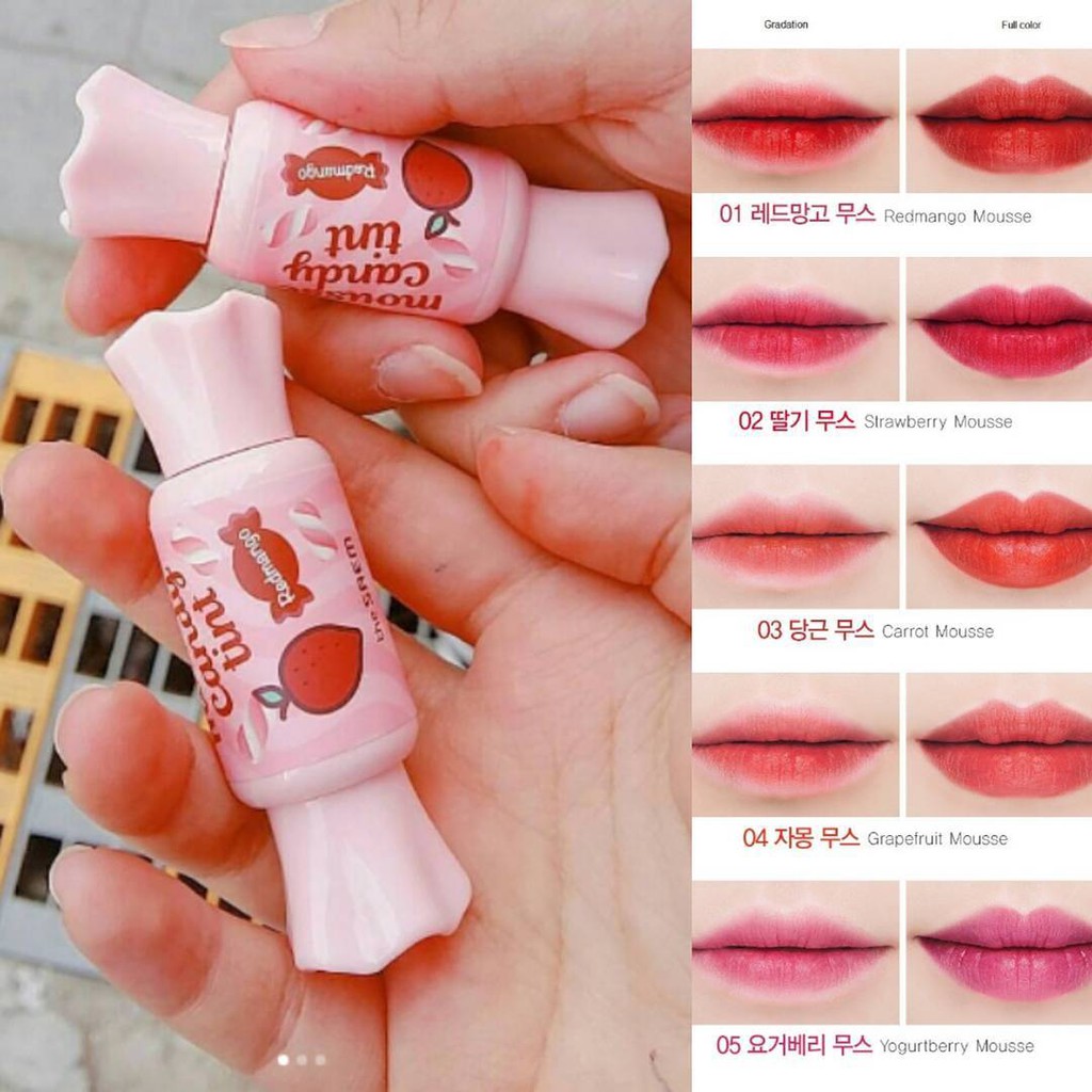 [HÀNG CHÍNH HÃNG] Son Kẹo The Saem Saemmul Mousse Candy Tint 8g | BigBuy360 - bigbuy360.vn