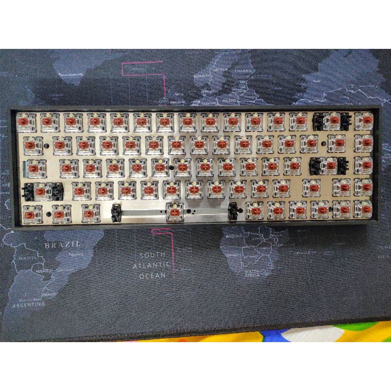 Bàn phím cơ Tada68 switch Gateron Brown - Led trắng | BigBuy360 - bigbuy360.vn