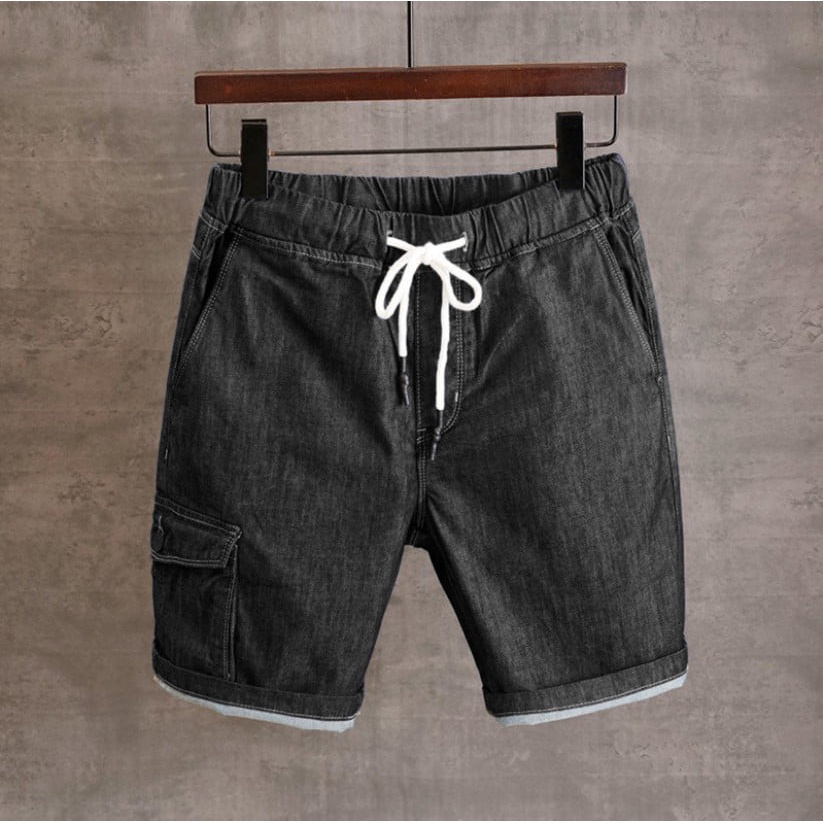 Quần Short Ngố JEAN NAM Cao cấp 45 -100kg