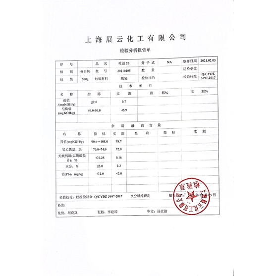 Chất nhũ hoá tween 20 polysorbate 20 chai 500g