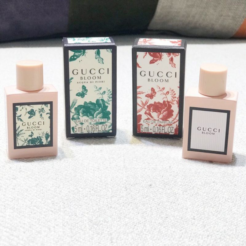 Nước hoa nữ Gucci Bloom Acqua Di Fiori EDT 5ml xanh