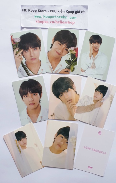 Card BTS Love Your Self world tour 1 sét