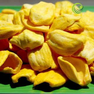 Mít sấy 500gr - Mít sấy khô Đà Lạt hàng xuất khẩu, vàng tươi tự nhiên, nguyên cánh, giòn tan