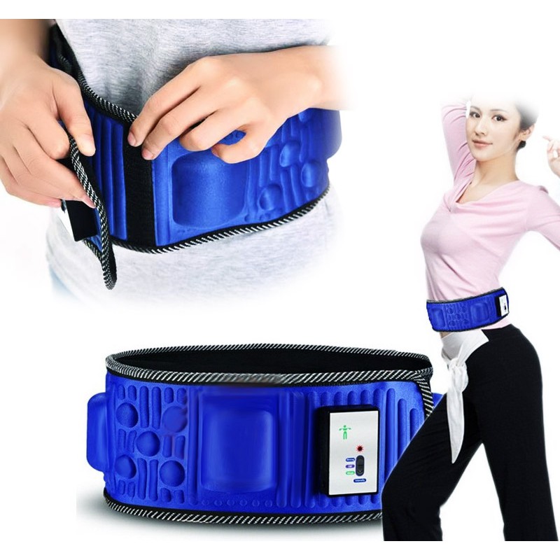 [FREESHIP] ĐAI MASSAGE X5 TÍCH HỢP PIN SẠC - ĐAI GIẢM BÉO SAUNA BELT