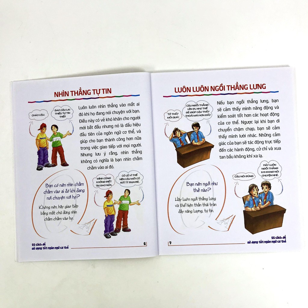 Sách: 55 Cách ĐỂ Sử Dụng Tốt Ngôn Ngữ Cơ Thể - TSTN