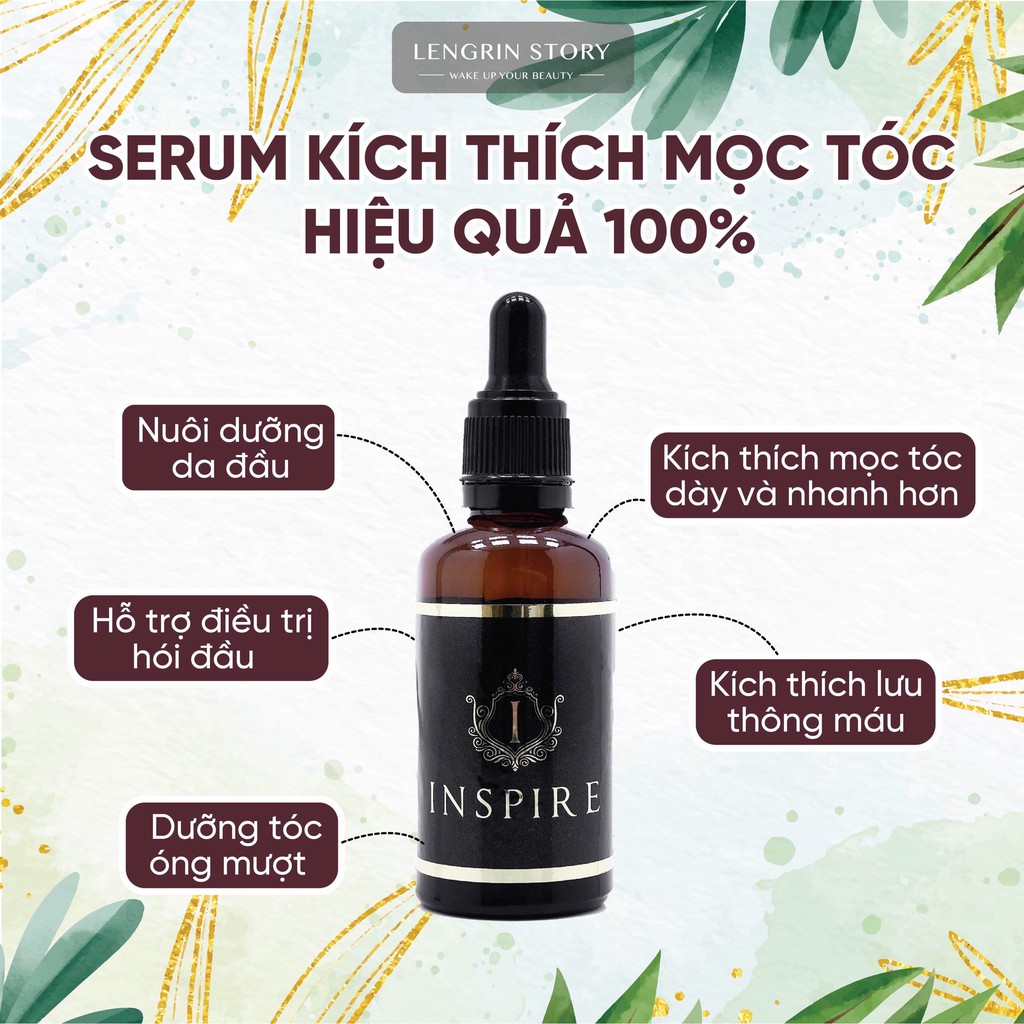 Serum Dưỡng Tóc Giúp Nuôi Dưỡng Tóc Khỏe Mạnh Inspire Hair Grwoth Tonic