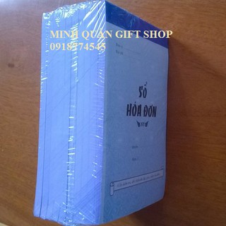 Sổ Hóa Đơn - 02 liên - 10 cuốn