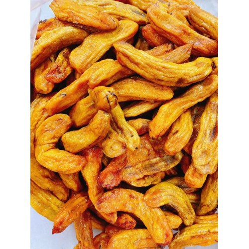 Chuối cau sấy dẻo đặc sản miền Tây - Chuối sấy dẻo nguyên chất tự nhiên không thêm đường, thơm ngon, dai dẻo