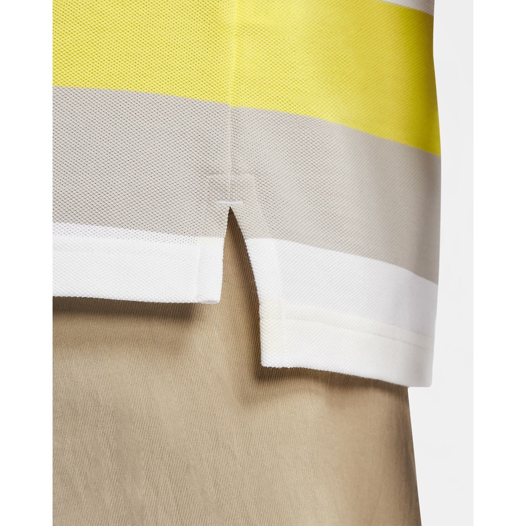 Áo polo nam kẻ sọc Nike striped polo pique hàng Mỹ xách tay chính hãng