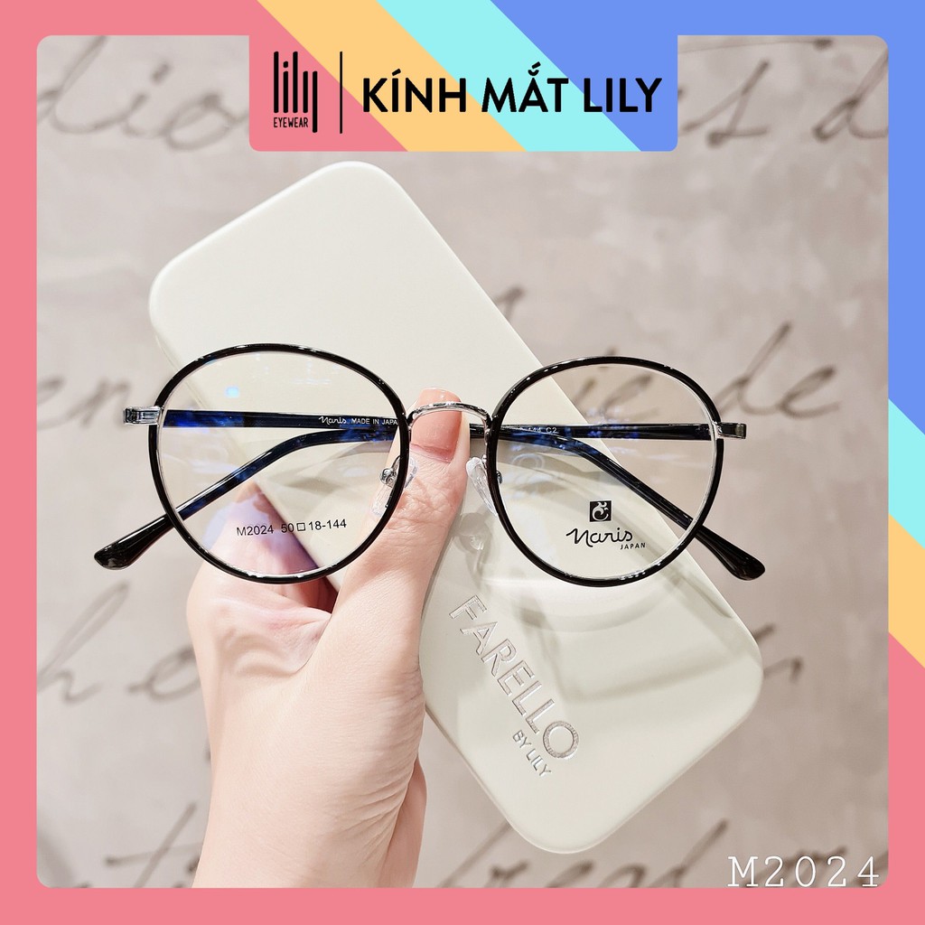 Gọng kính cận tròn Lilyeyewear nữ, phù hợp với nhiều khuôn mặt - 2024