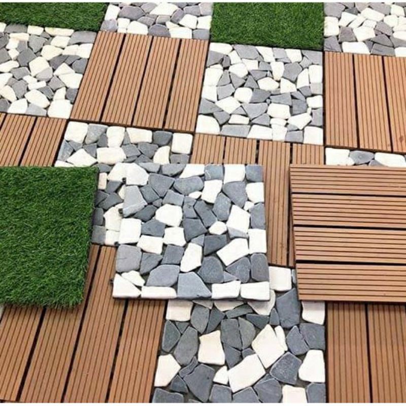 Vỉ đá lót sàn ban công, sân vườn, nhà tắm, Kích thước 30x30x2cm