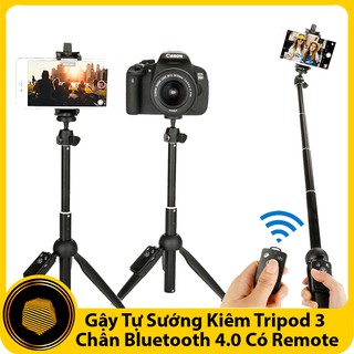 [XẢ KHO] Gậy Tự Sướng Selfie Kiêm Tripod 3 Chân Bluetooth 4.0 Yunteng YT-9928