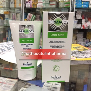 Sửa Rửa Mặt Kháng Khuẩn Giảm Nhờn Da DERMACOS