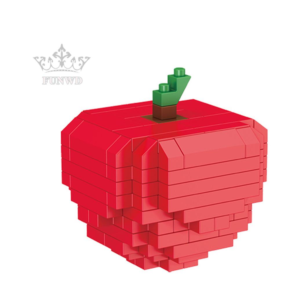 Bộ Đồ Chơi Lego Lắp Ráp Hình Trái Cây Mini Chất Lượng Cao Dành Cho Bé