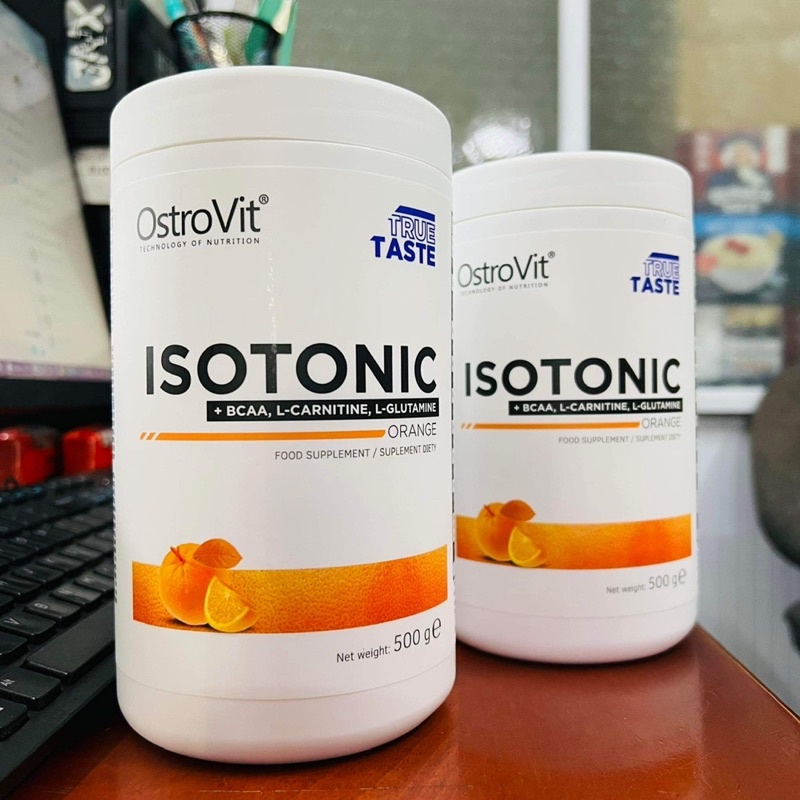 Ostrovit Isotonic - Bổ Sung Điện Giải, BCAA, Glutamine Phục Hồi Nhanh, Giảm Chuột Rút Khi Chơi Thể Thao