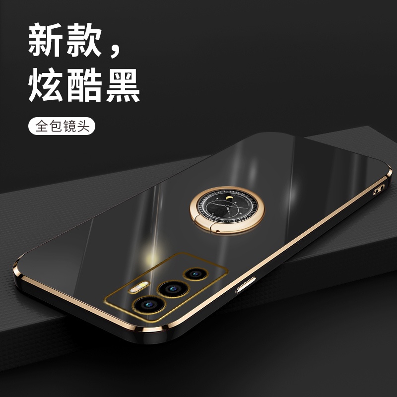 Ốp Điện Thoại Silicon Mềm Chống Sốc Có Giá Đỡ Cho vivo y21 y21s vivo y33 y33s vivo v20 v23e v20 se v23