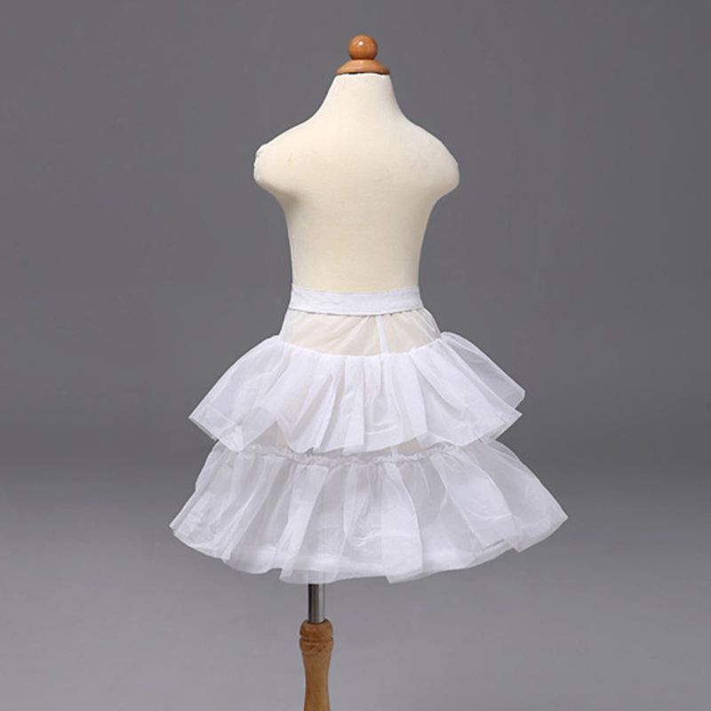 Chân Váy Tầng Họa Tiết Hoa Xinh Xắn Cho Bé Gái