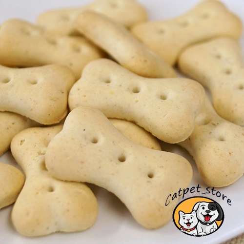 Bánh thưởng thú cưng, bánh thưởng chó vị bánh quy trứng DOGGY MAN 120G-82113
