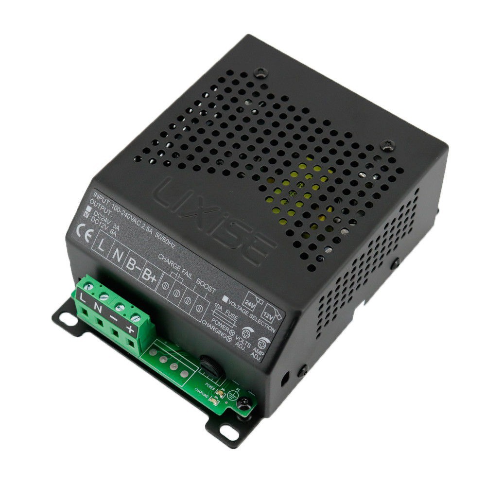 Bộ sạc ắc quy tự động Lixise LBC1206 dùng cho máy phát điện