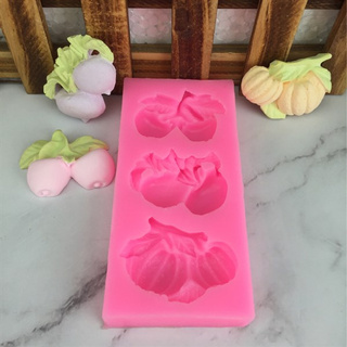 Khuôn Silicone Trái Cây Rau Củ Set 3