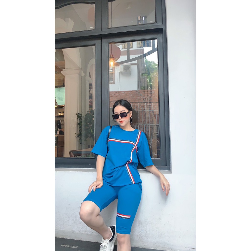 Set Bộ Ngố SỌC NGANG DỌC cực xinh, Chất Thun Cotton 100%, Bao Đẹp, 3 Size 45kg đến 80kg vừa, 109