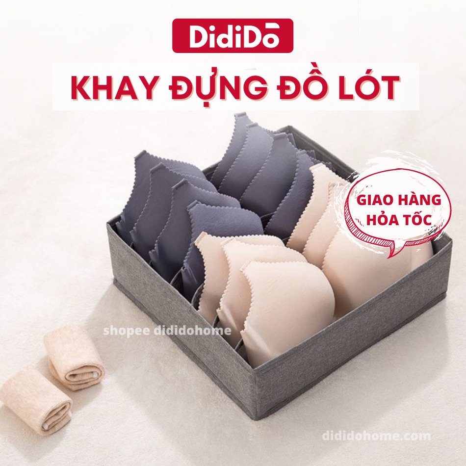 KHAY ĐỰNG ĐỒ LÓT CHIA Ô