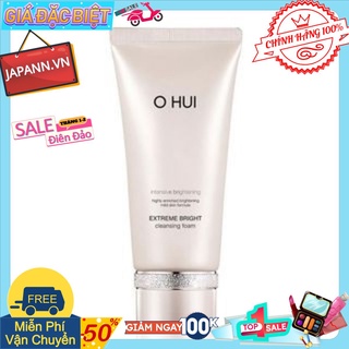 ♥𝐉𝐀𝐏𝐀𝐍𝐍.𝐕𝐍♥ Sữa rửa mặt trắng da OHUI Extreme Bright Cleansing Foam 160ml #ＣＨÍＮＨ ＨÃＮＧ １００%