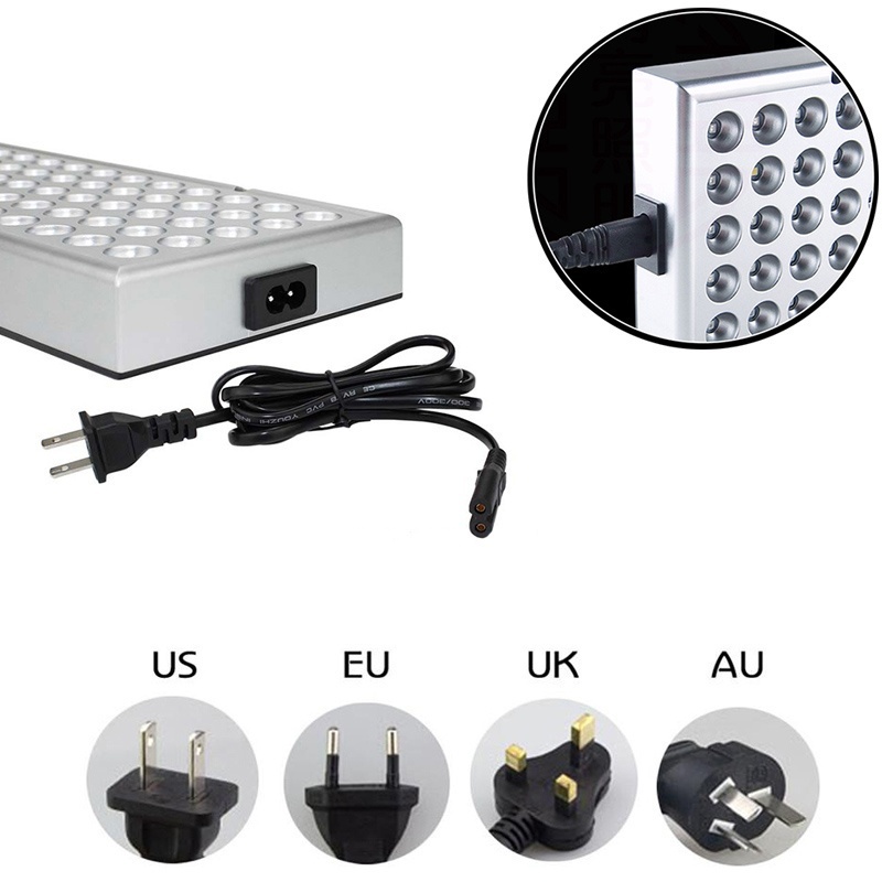 100W Ánh sáng phát triển cây phát triển nhanh Ánh sáng phát triển nhanh đầy đủ LED Quang phổ phát triển Ánh sáng 220V