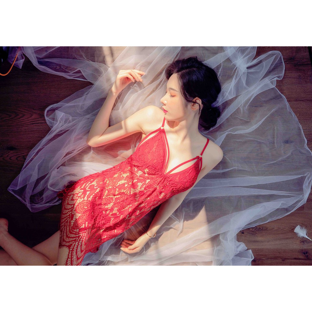 L247 - Váy ngủ ren cao cấp + chip xịn | BigBuy360 - bigbuy360.vn