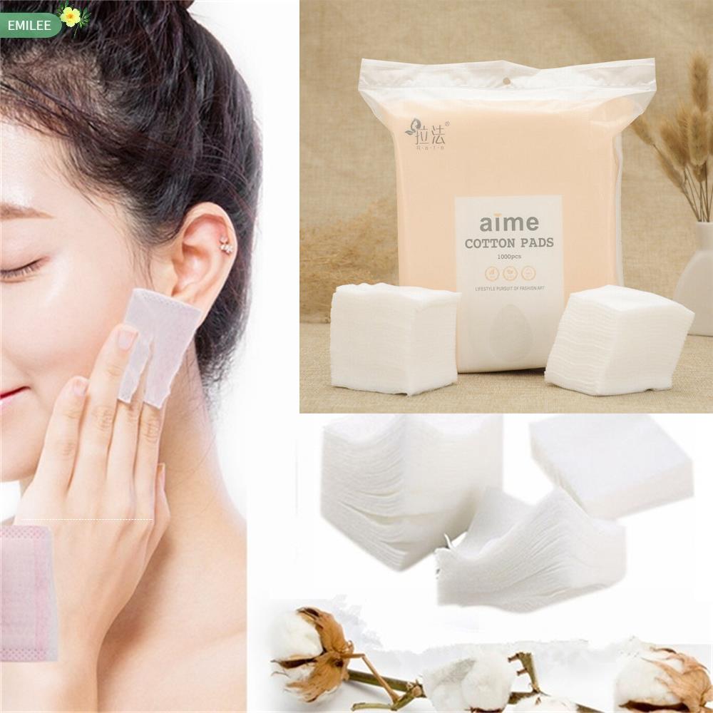 (Hàng Mới Về) Khăn Tẩy Trang Bằng Cotton Không Dệt Mềm Mại Tiện Dụng