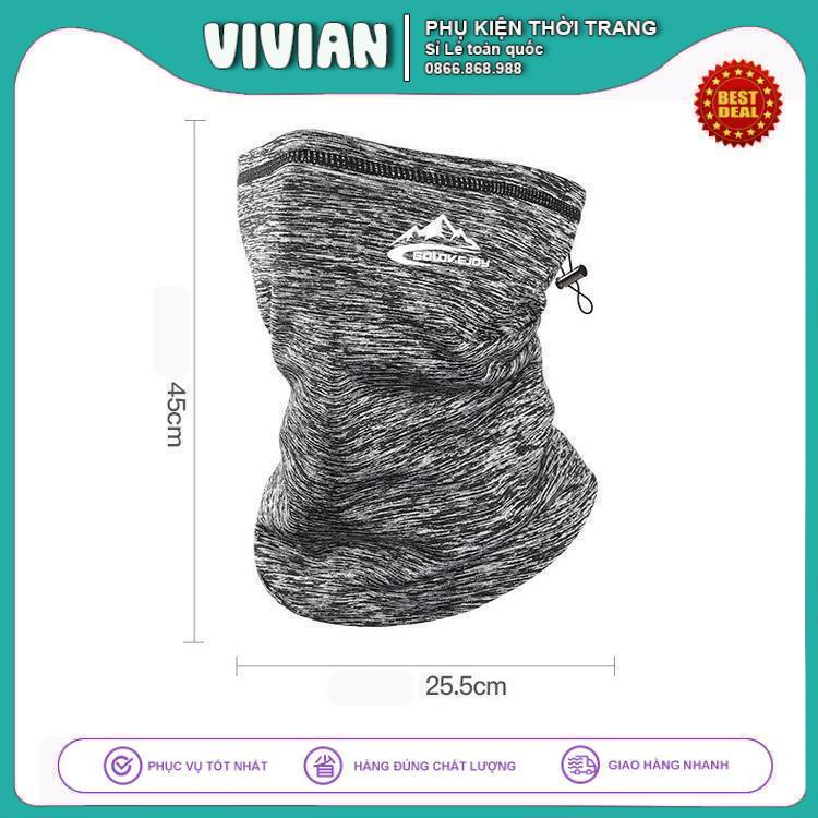 Khăn Đa Năng 💯HÀNG CHÍNH HÃNG💯 Khăn Ống đi phượt, chống gió, CHỐNG NẮNG bảo vệ cổ dây rút phù hợp đi xe, dã ngoại