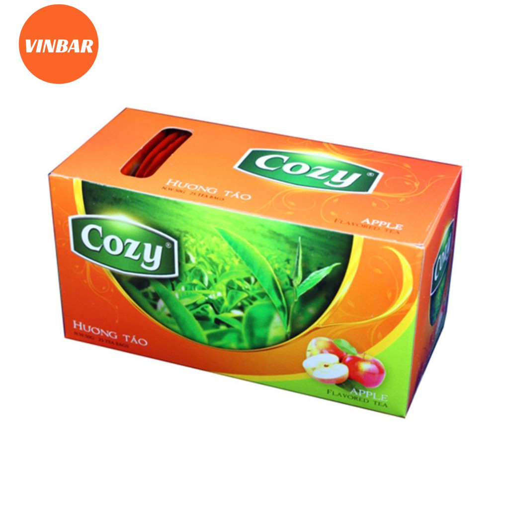 Trà cozy đào, dâu, bạc hà....