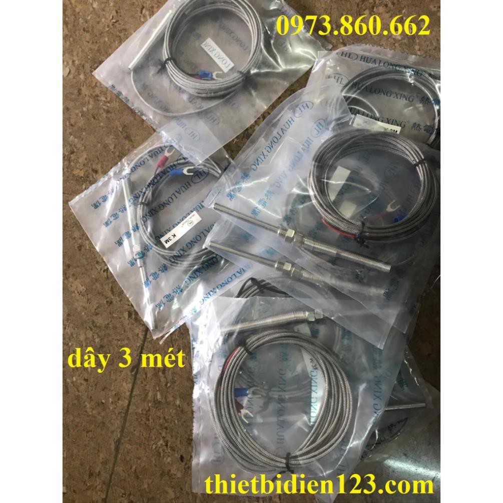 Cảm biến nhiệt độ 0-800 độ C dây 3 mét -TBĐ