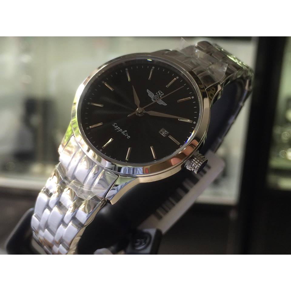 Đồng Hồ đôi SRWatch SG1076.1101TE - SL1076.1101TE - Sapphire - Quartz (Pin) - Dây kim loại trẻ trung lịch lãm