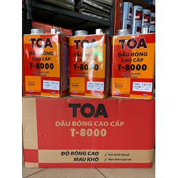 Dầu bóng gỗ cao cấp TOA T8000 850ml