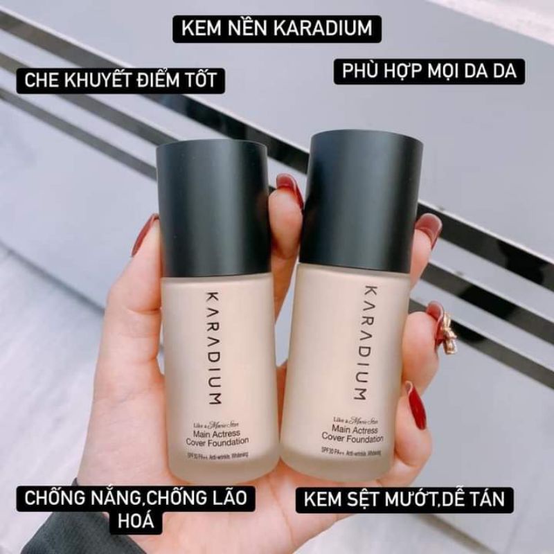 Kem nền Karadium Main Actress Cover Foundation 30ml