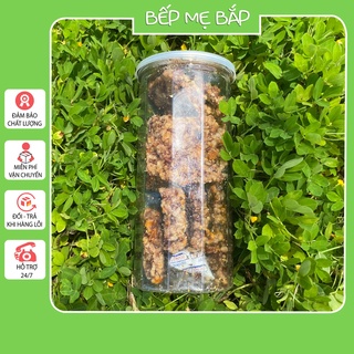 Thanh gạo lứt rong biển hũ 270gr - Đồ ăn vặt - BẾP MẸ BẮP