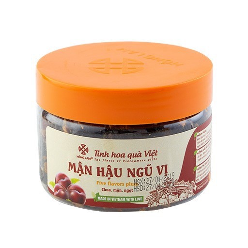 Ô Mai Mận Hậu Ngũ Vị Hồng lam - Vị Chua Cay Mặn Ngọt Gừng - Hộp (200g,300g,500g) | BigBuy360 - bigbuy360.vn