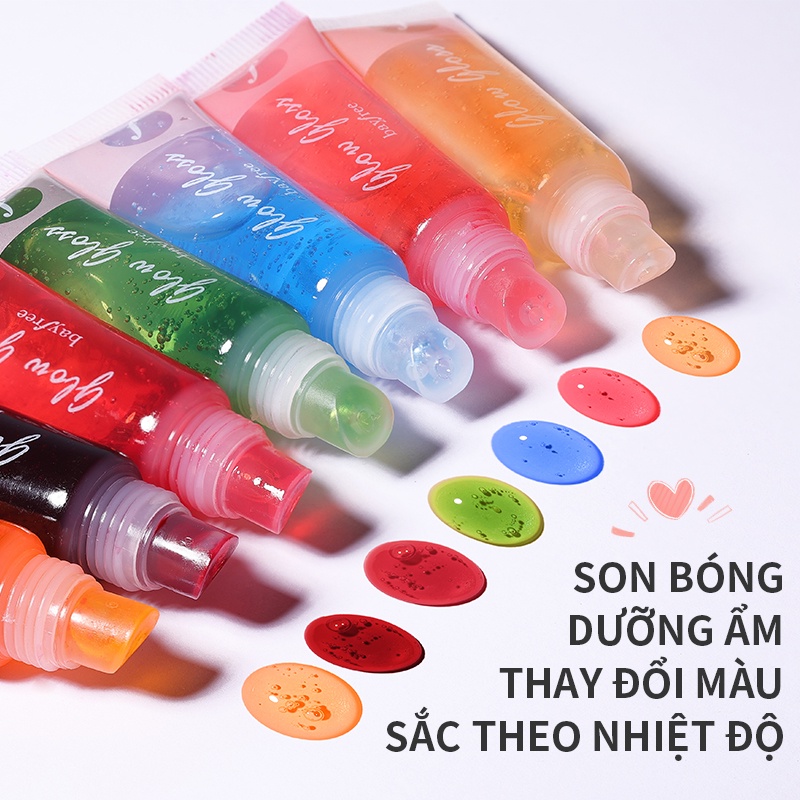 Son dưỡng ẩm BAYFREE lâu trôi thay đổi màu sắc theo nhiệt độ tự nhiên 8ml